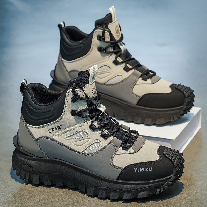 Outdoor Adventure Hiking - Herren-High-Top-Stiefel, bequemes und atmungsaktives Futter, leicht