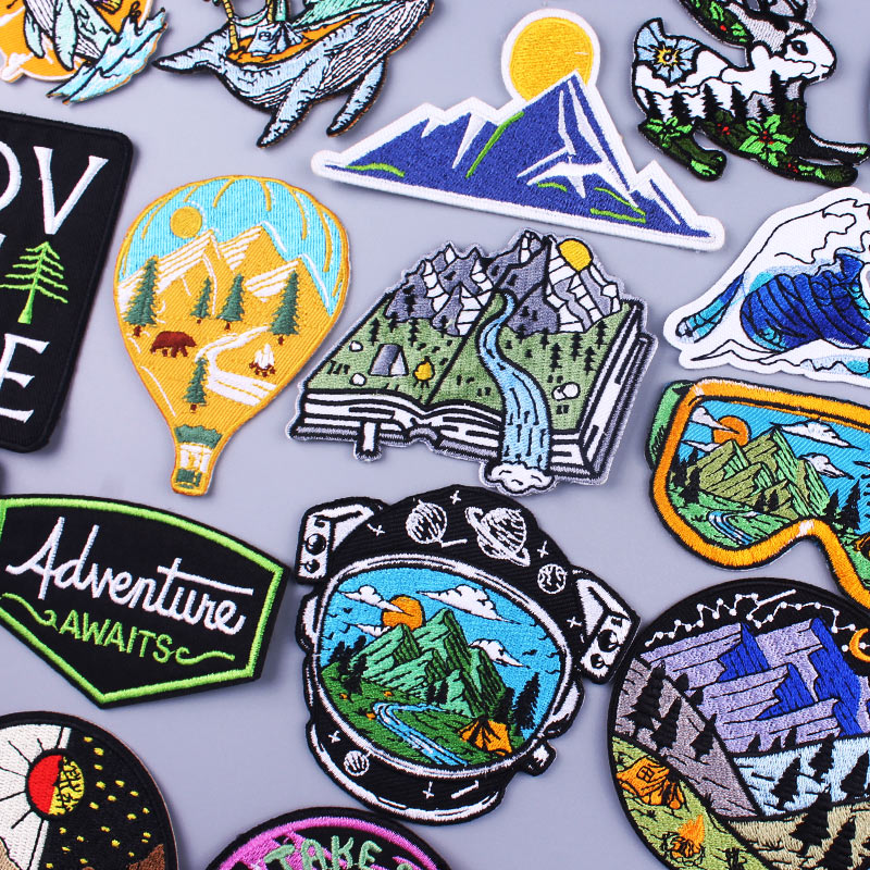 Outdoor Adventure And Travel Show - Natur Abenteuer Reise Patches Für Kleidung