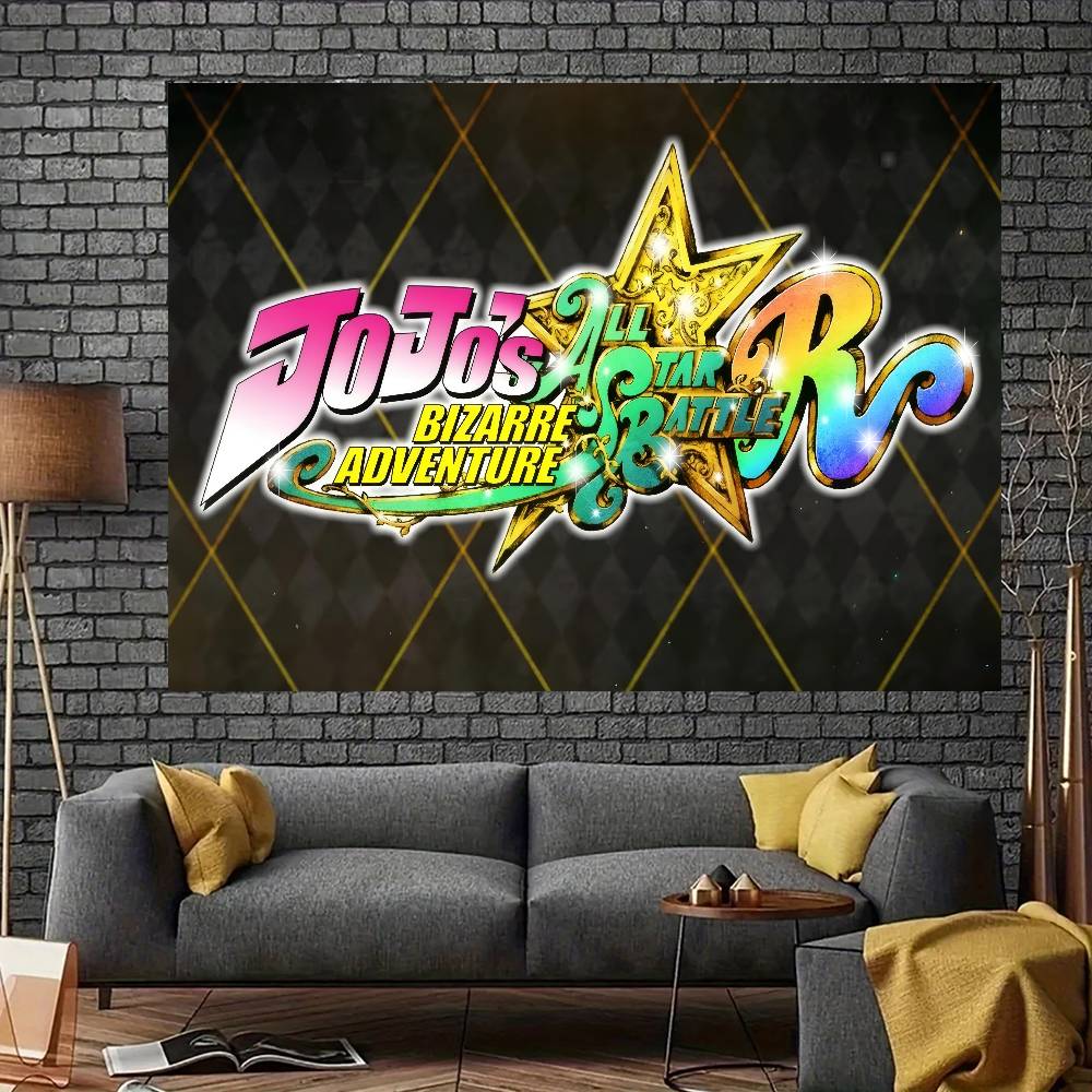 Outdoor Adventure Birthday Party - Japanischer Anime JoJo's Bizarre Adventure Geburtstags-Hintergrund-Dekorationen