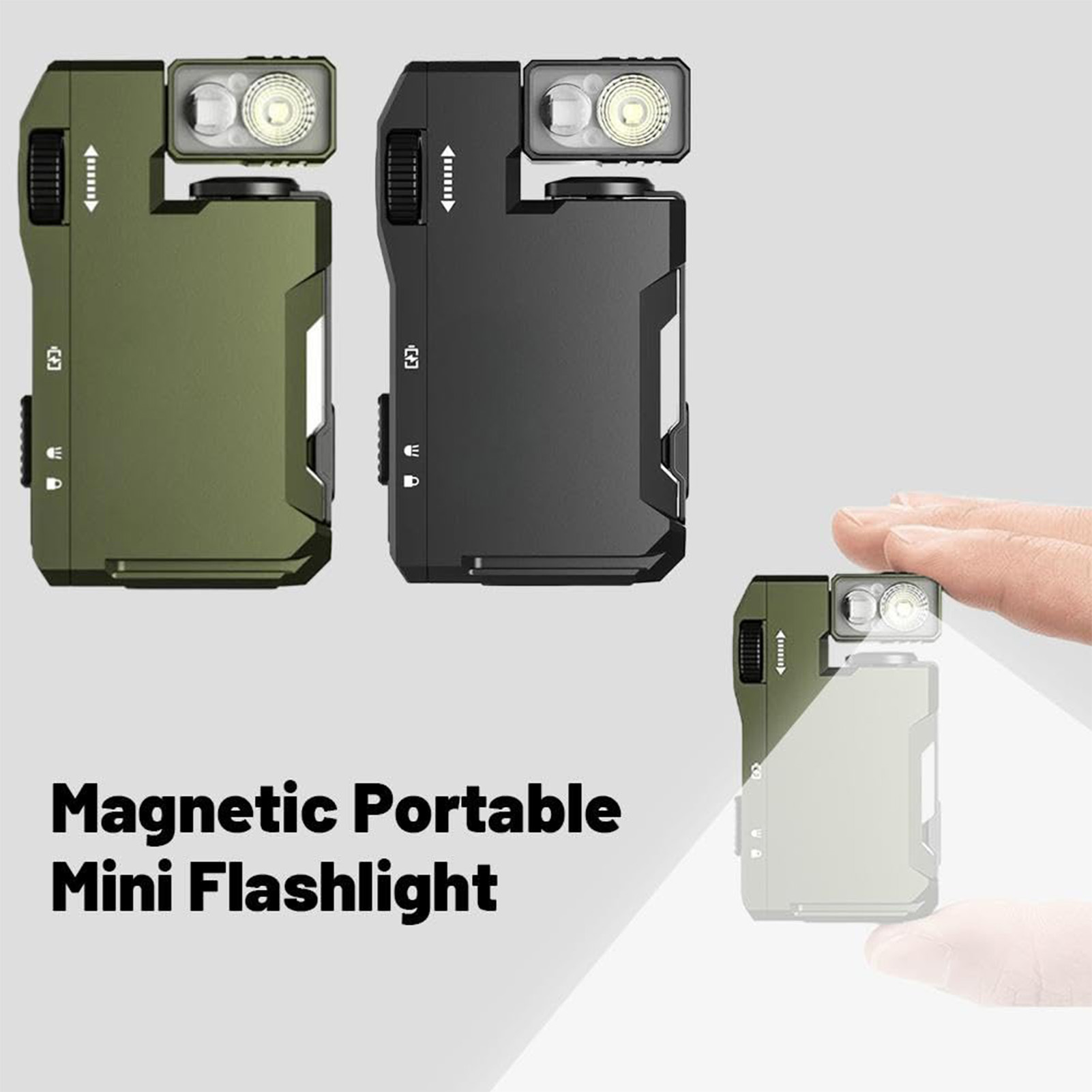 Outdoor Adventure And Travel Show - Taschen-Mini-Taschenlampen, 400 Lumen, Outdoor, Camping, Wandern,