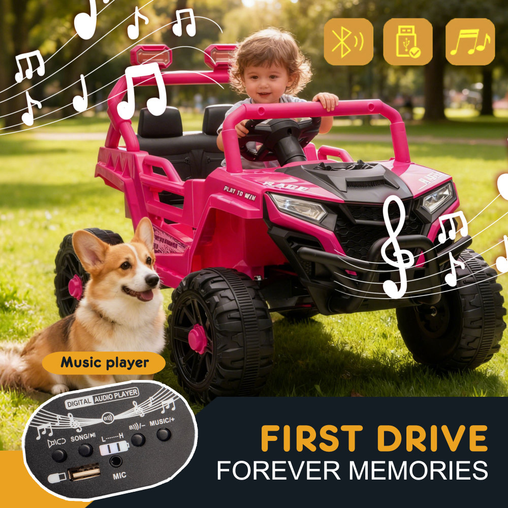 12V Elektro-UTV für Kinder mit – Outdoor Adventure Utv Bewertung und Preis
