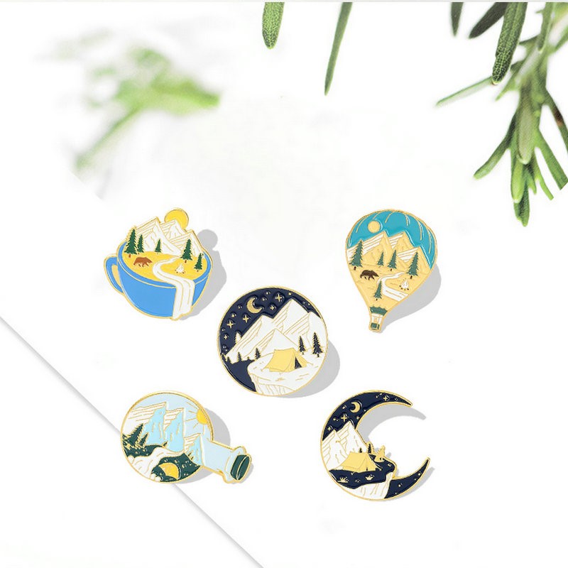 Camping Abenteuer Emaille Pins – Outdoor Adventure Gifts Bewertung und Preis