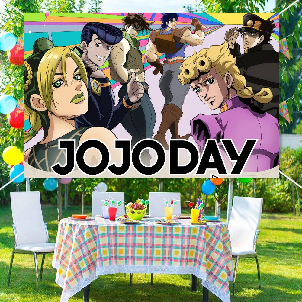 Japanischer Anime JoJo's Bizar – Outdoor Adventure Birthday Party Bewertung und Preis