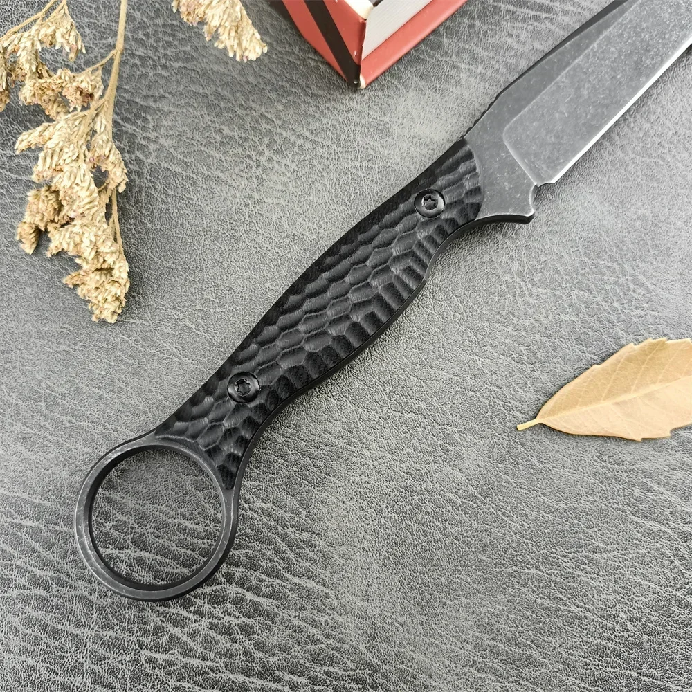 Hochharte Outdoor-Camping-Mess – Survival Knife Full Tang Bewertung und Preis
