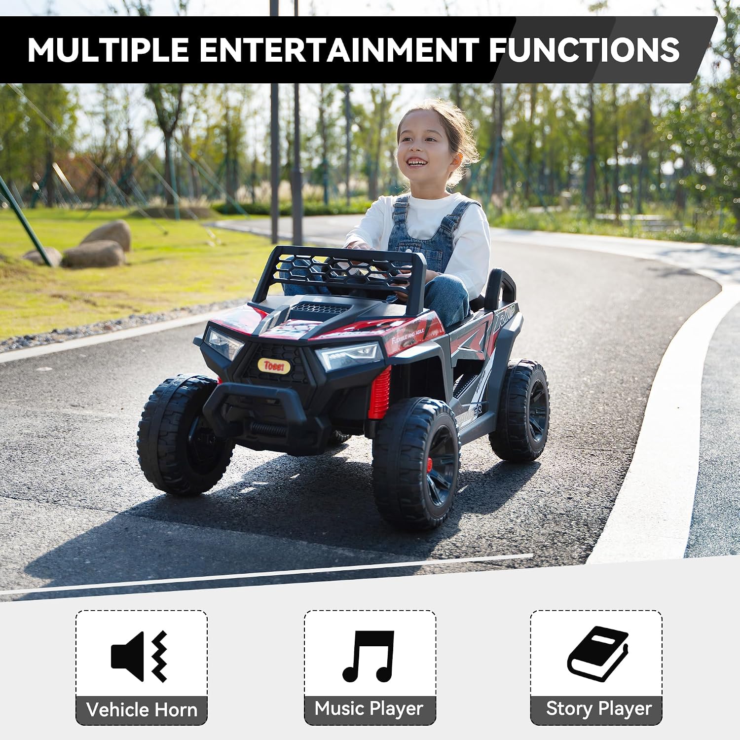 Kinder Elektroauto mit 4 Räder – Outdoor Adventure Utv Bewertung und Preis