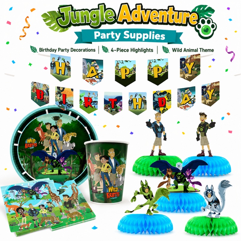 Wild Kratts Geburtstags-Pickni – Outdoor Adventure Birthday Party Bewertung und Preis