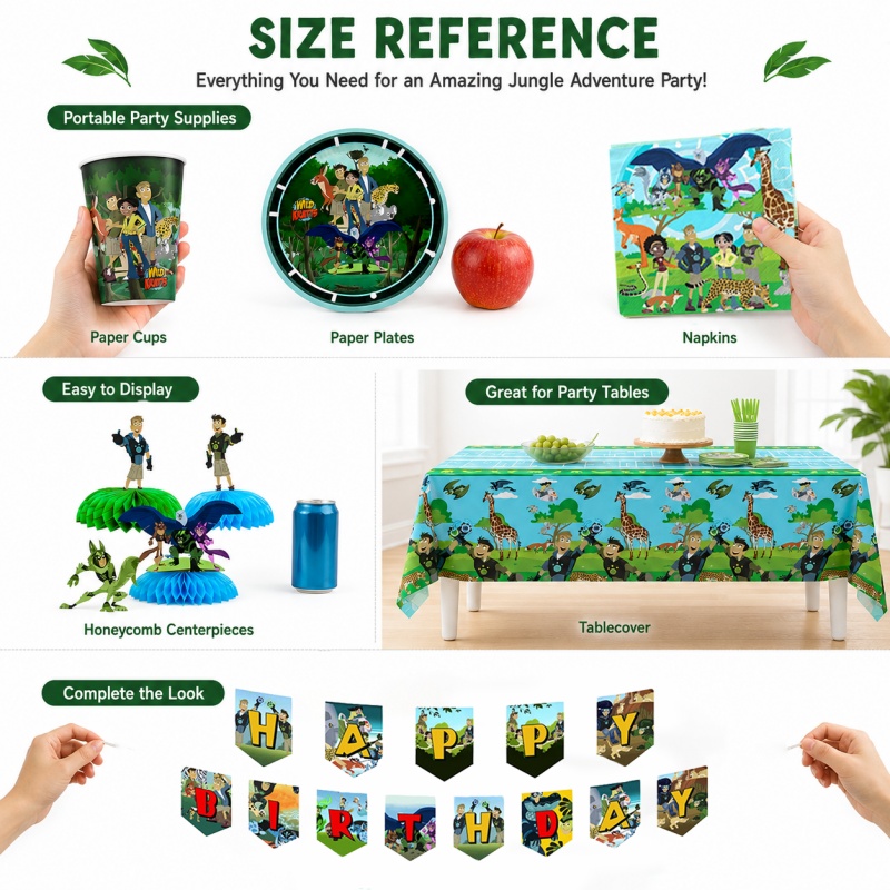 Wild Kratts Geburtstags-Pickni – Outdoor Adventure Birthday Party Bewertung und Preis