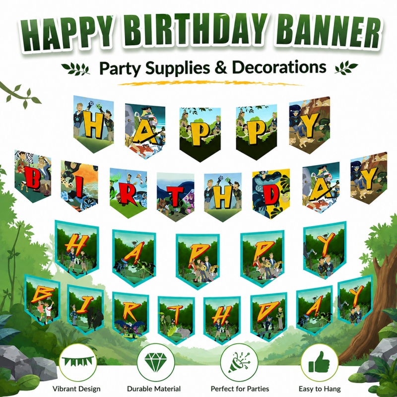 Wild Kratts Geburtstags-Pickni – Outdoor Adventure Birthday Party Bewertung und Preis